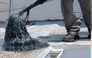 Row flat roof waterproofing costs