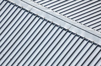 Row metal roofing